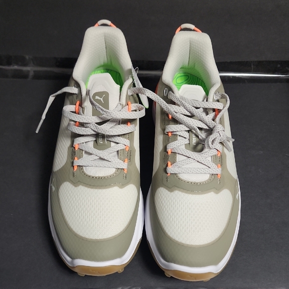 Puma Ignite Cream and Tan Sneakers - Picture 8 of 10